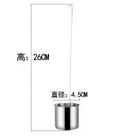 漏斗304不锈钢过滤网家用厨房加厚大号小号大口径油漏酒提子酒勺 一两酒提