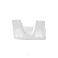 免打孔锅盖架置物架墙壁挂式收纳架锅盖菜板放置架筷子笼收纳架筒 白色 [筷子笼一个装含胶片]