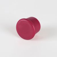 密封不漏水硅胶瓶塞保鲜不透气玻璃啤酒瓶盖子葡萄红酒塞嘴软胶塞 玫红 3个装