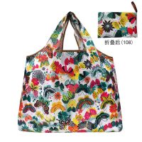 大容量可折叠便携超市环保袋购物袋轻防水买菜包手提袋单肩旅行包 H108 2个大号