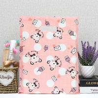 服装店袋子女童装衣服袋子购物袋塑料胶袋手提袋包装袋礼品袋批发 粉熊信封 宽45高55(50个)买3送1