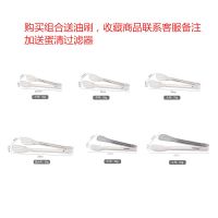 304加厚不锈钢 烧烤夹子食品夹子厨房夹子面包夹牛排夹烘焙煎饼夹 多功能组合/三线大+贝壳中/送油刷