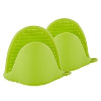 不锈钢防烫夹子取盘夹硅胶取碗夹提盘器取盘器防滑厨房工具套装 防烫硅胶手套[2只装超实用]