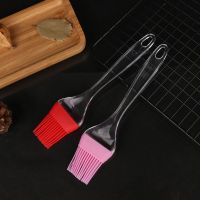 厨房烙饼油刷家用耐高温不毛硅胶油刷子烧烤烘焙食品食用小刷子 2只装[加大加厚]