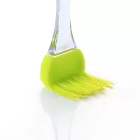 硅胶油刷子厨房烙煎饼食用烘焙小刷子家用耐高温油刷不毛烧烤刷 大号油刷一只