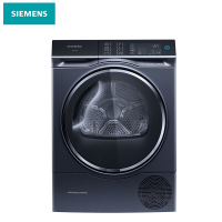 西门子(SIEMENS)10公斤大容量热泵烘干机干衣机 冷风护理 除菌除螨 热风定时 蚕丝被专护 WQ56U4D10W