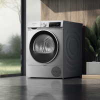 [新品]西门子(SIEMENS)WQ53A2D80W 烘干机10公斤热泵干衣机除菌除螨防缠绕舒展烘多维立体烘干