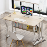 电脑桌台式桌创意家用蝴蝶桌办公桌简约现代单人书桌学生写字桌子