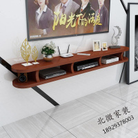 简易壁挂电视柜现代简约小户型悬挂式组合墙电视吊柜机顶盒置物架