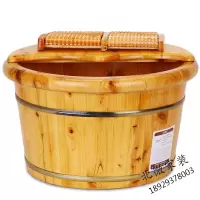 木质足浴桶足浴盆泡脚木桶洗脚小木盆实木木质家用