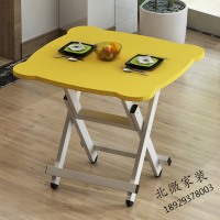 折叠桌家用餐桌小户型简约饭桌户外折叠正方形方桌简易4人小桌子