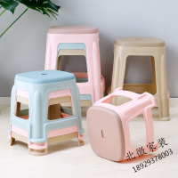 加厚成人塑料凳子家用高椅子时尚小板凳餐桌胶登子经济型客厅矮凳