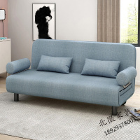 小户型客厅家简约现代懒人多功能可折叠单人双人三人沙发布艺沙发床贵妃躺椅可拆洗