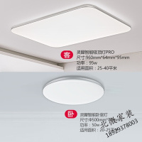 智能吸顶灯小米简约现代儿童房温馨浪漫卧室客厅灯具