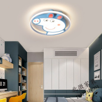 卡通灯北欧风格铝材灯简约现代卧室灯创意个性led吸顶灯儿童房灯