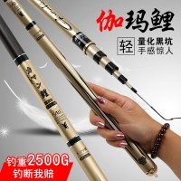 【优先发货】伽玛鲤鱼竿日本进口超轻超硬19调碳素长节手竿台钓竿钓鱼竿28调