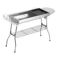 [优先发货]不锈钢烧烤架家用木炭户外烧烤炉5人以上野外烤串工具全套烤红薯