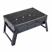 [优先发货]手提式户外野营工具 便携式烧烤炉折叠自助家用木炭烧烤架
