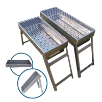 【优先发货】烧烤架全套户外家用木炭折叠工具大号烤肉箱烤串碳烤签子烧烤炉子
