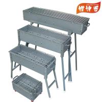 [优先发货]蝶烤香木碳烧烤炉 加厚烧烤架大号 商用 家用户外便携防锈烧烤箱