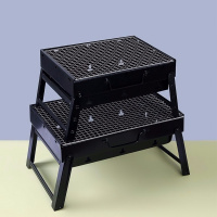 [优先发货]烤炉家用户外折叠便携烧烤炉家用烧烤架全套户外便携式烧烤炉3-6r