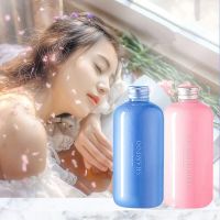 [优先发货]氨基酸沐浴露香水持久留香去屑洗发水控油洗头膏护发素套装500ml 洗发水护发素沐浴露[粉色三件套]