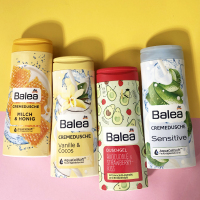 [优先发货]德国balea 芭乐雅奶香味牛油果芦荟香清新蜂蜜牛奶洗发水沐浴露 260mL