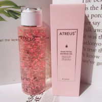 [优先发货]泰国atreus玫瑰花瓣沐浴露清爽神秘持久留香男女AT沐浴乳350ml