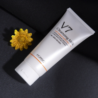 [优先发货][9.9抢2支洗面奶]韩婵V7懒人女男士控油祛痘补水保湿洁面乳 组合[洗面奶+爽肤水+精华乳]