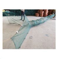 [优先发货]八字拦河网鱼网渔笼虾笼渔具自动折叠笼小渔网二旺鱼具厂家