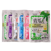 [优先发货][30袋装]10袋装牛奶沐浴盐沐浴露全身去角质后背祛痘去鸡皮肤 30包芦荟