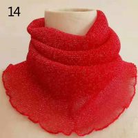 [优先发货]围脖女套头小丝巾春秋百搭护颈椎假领子女广场舞套脖脖套装饰围巾