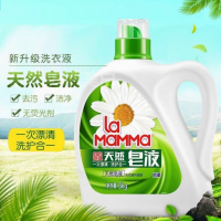 [优先发货]妈妈壹选天然皂洗衣液3kgx1瓶装倍柔清香特价