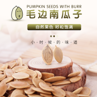 昊林毛边南瓜子330g(3罐装,110g/罐)清香回味、无防腐剂