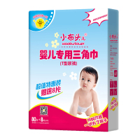 小布头儿,xiaobutouer婴儿L码三角巾88片瞬吸纸尿片宝宝尿布垫超薄干爽新生儿t型拉拉裤