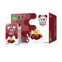 48小时内发货 蒙牛 早餐红枣牛奶 250ml*16包 整箱 10月产