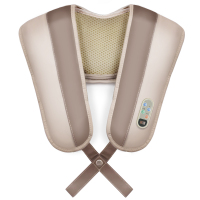 红光加热捶打按摩披肩颈部腰部肩膀部捶背敲敲乐电动按摩器仪|经典灰