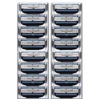 刀片剃须刀手动刮胡刀头男三层剃须刀|16刀头[无刀架]