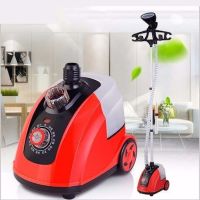 双杆蒸汽烫机家用电熨斗小型迷你挂式立式熨烫机熨衣机服装店|单杆-红色