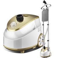 大蒸汽挂烫机家用小型电熨斗手持挂式烫衣服装店熨烫机烫衣机|升级双杆金色+烫衣板