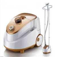 大功率蒸汽挂烫机立式防干烧家用电熨斗熨衣机烫可选烫衣板|金色-双杆挂烫机