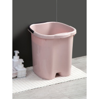 家用泡脚桶加深加高过小腿塑料高深桶洗脚盆过膝盖高位宿舍足浴桶