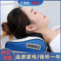 按摩枕头家用颈肩颈椎按摩器脖子揉捏全自动车载加热按摩仪