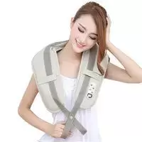 颈肩背部腰部全身按摩披肩仿真人捶打按摩器多功能家用礼品|多功能捶打按摩披肩