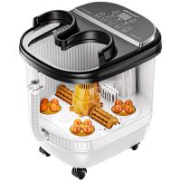 全自动加热足浴盆家用洗脚盆恒温泡脚桶盆电动足疗机足浴器