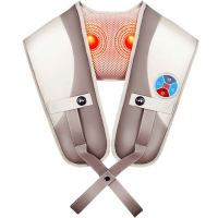 摩器仪颈部腰部肩部多功能全身振动敲捶打按摩披肩|升级版-18