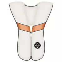 四核捶打按摩披肩颈部肩部腰部捶背加热按摩器按摩仪