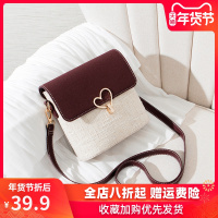 秋冬季ins韩版小包包女包2019新款潮百搭单肩包斜挎包时尚水桶包