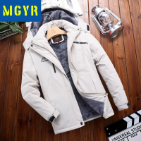 MGYR情侣风衣男单层防风防泼水透气登山服加绒加厚款外套