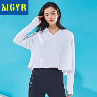 MGYR冰丝防晒衣女防紫外线透气薄款百搭夏2021新款皮肤衣长袖钓鱼服